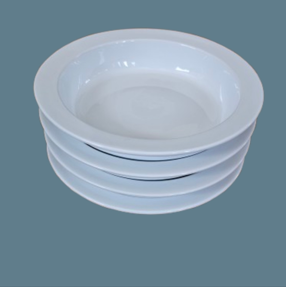 *Set of 4 Dansk Bistro Flat Rim Bisserup Bowls